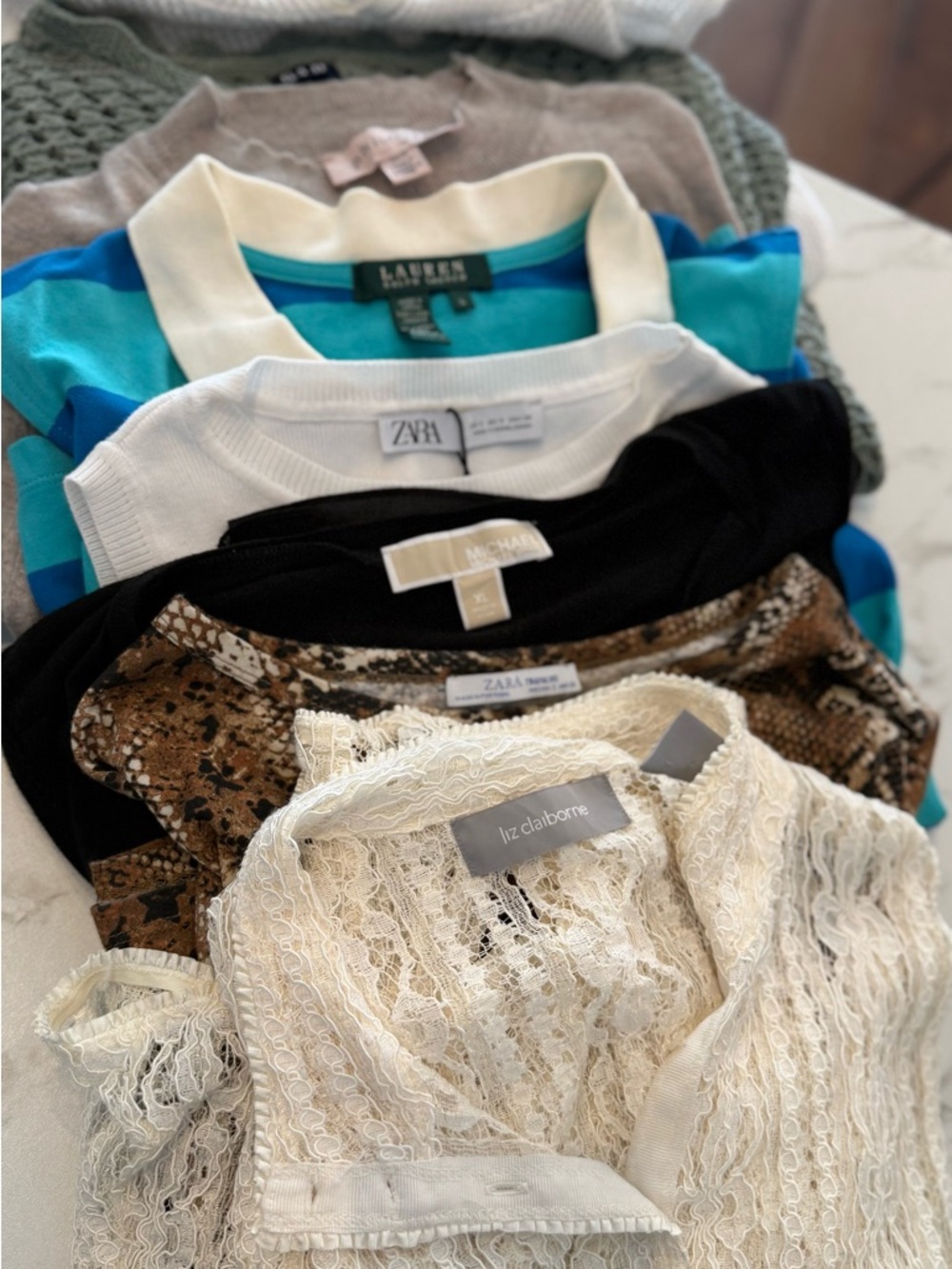 Assorted 20pcs Wholesale Clothing Lot for Reselling, Ralph Lauren, ZARA